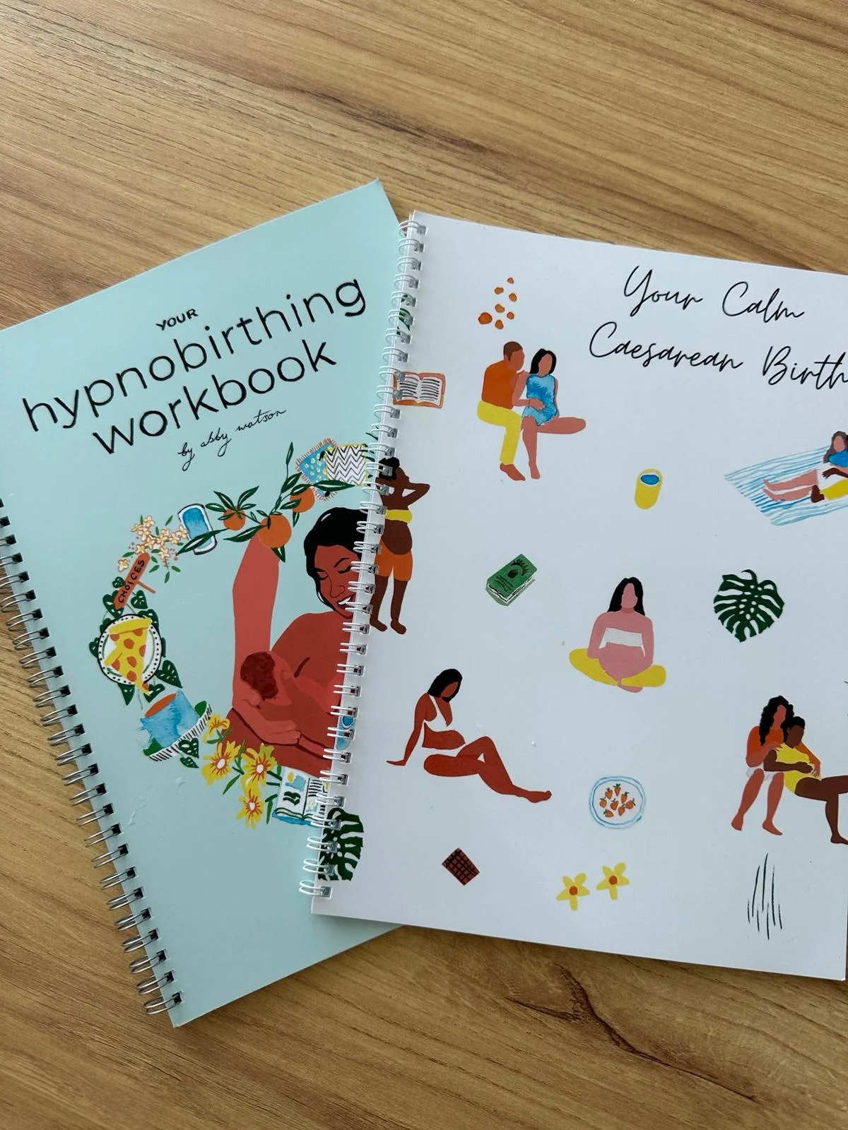 Hypnobirthing course books