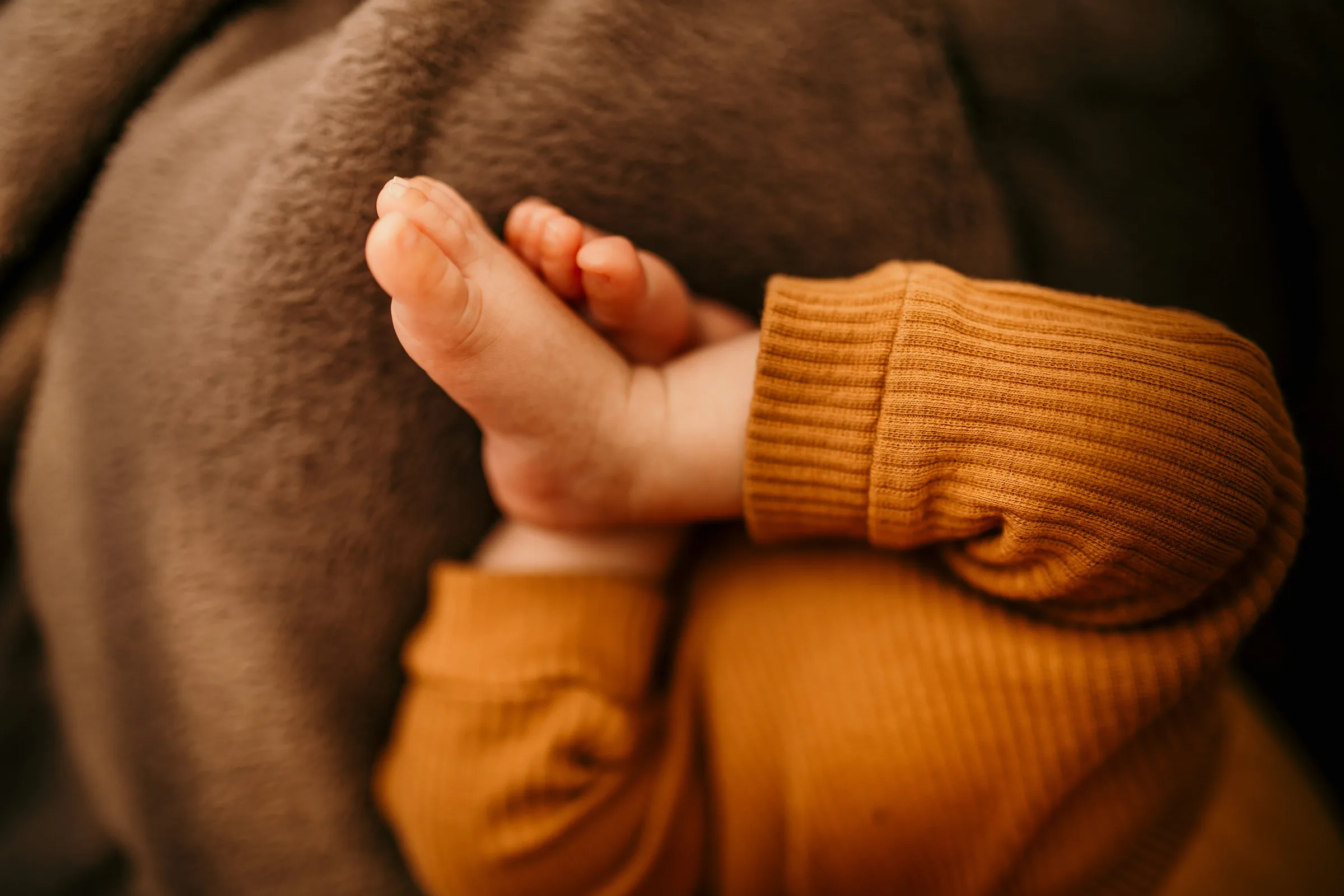 newborn baby feet