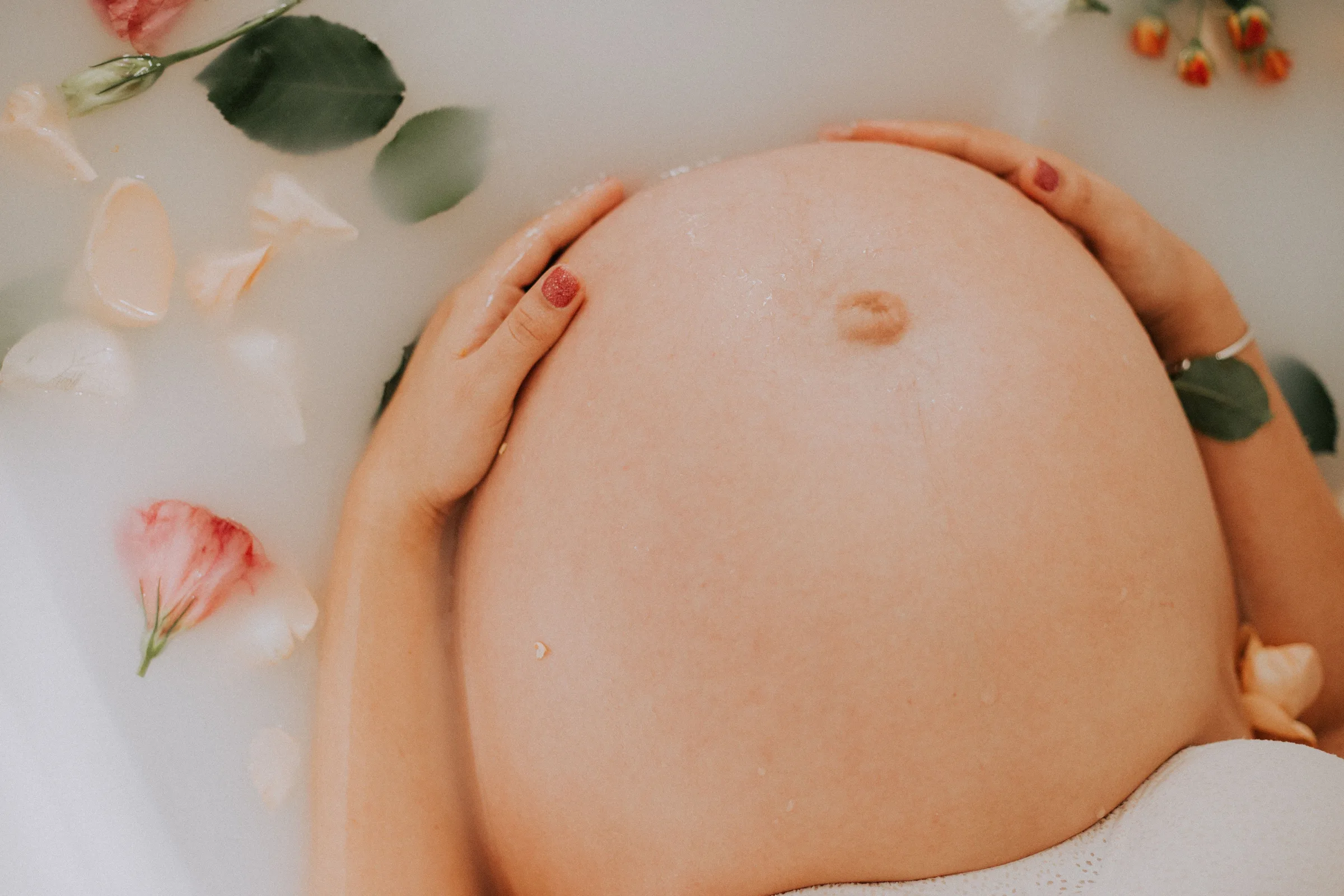 pregnant Woman relaxing